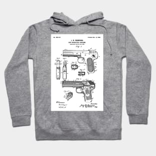 Browning automatic pistol - 1899 Patent - aB01 Hoodie